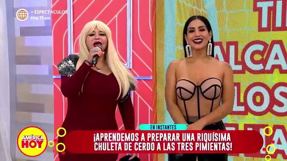 Giselo trolea a Susy Díaz