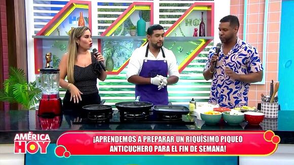 Chef hace revelación en 'américa hoy'