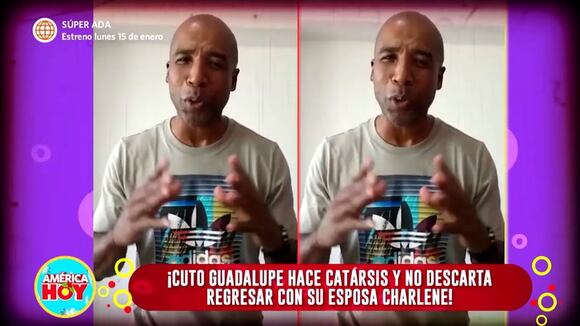 Cuto no descarta volver con su esposa