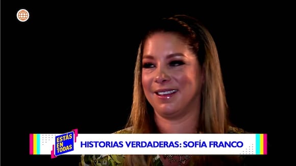 Sofía Franco habla de su papá y de su accidente