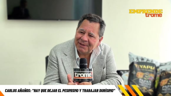 TROME | Carlos Añaños de ‘Tiyapuy’: “Hay que dejar el pesimismo y trabajar durísimo” / Video: Percy Vargas