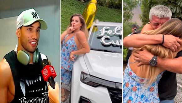 Said orgulloso de Alejandra por sorprender a su padre