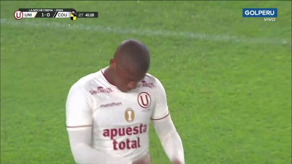 Autogol de José Bolívar para el 1-1 de Universitario vs. Coquimbo Unido. (Video: GOLPERU)