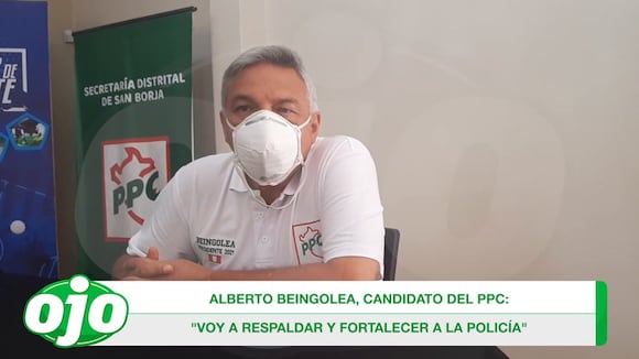 Alberto Beingolea, candidato a la Presidencia por el PPC | diario OJO