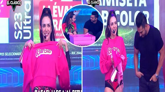 Rosángela Espinoza tras recibir un regalo de Barbie de Rafael Cardozo: "Yo no soy una chica interesada"