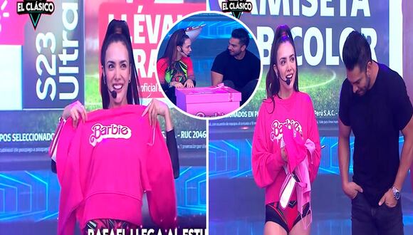 Rosángela Espinoza tras recibir un regalo de Barbie de Rafael Cardozo: "Yo no soy una chica interesada"