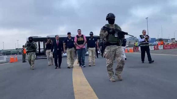 TROME - Joran Van der Sloot llega a Perú para cumplir condena por feminicidio de Stephany Flores