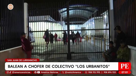 San Juan de Lurigancho: ataque a colectivo 'Urbanito'