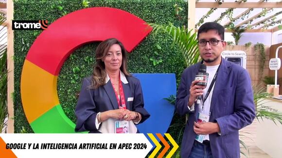 TROME | Google brilla en APEC con la Inteligencia artificial (Video; Percy Vargas)