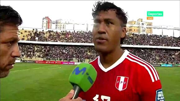 Renato Tapia habló en caliente después de derrota ante Bolivia (Video: Movistar Deportes)