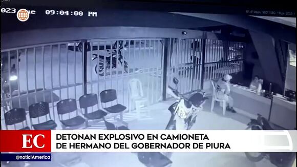 Atacan camioneta de hermano gobernador de Piura