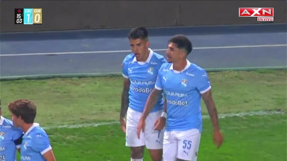 Gol de Santiago González puso el 1-0 del Sporting Cristal vs Cusco FC. (Video: l1 Max)
