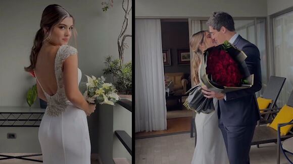 Mafer, hermana de Patricio Parodi, se casó con Alfredo Zanatti en ceremonia íntima