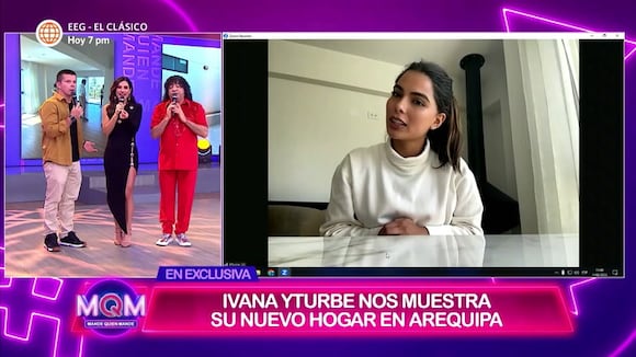 Ivana Iturbe responde si será madrina del hijo de Brunella