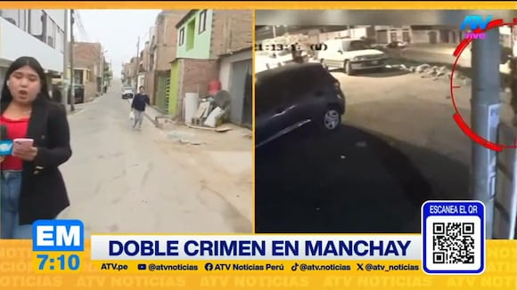 TROME | Doble crimen en Manchay provoca el pánico entre los vecinos. Video: ATV