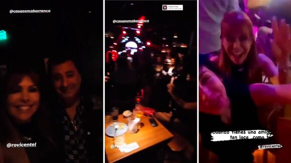 Trome|Magaly Medina de fiesta en Barranco