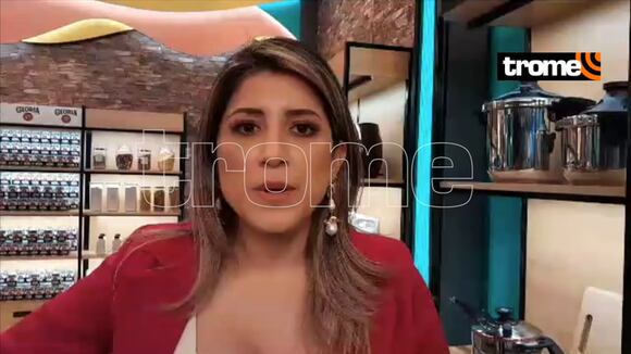Fátima Aguilar en ‘El Gran Chef Famosos’ (Video: Milagros Casas)