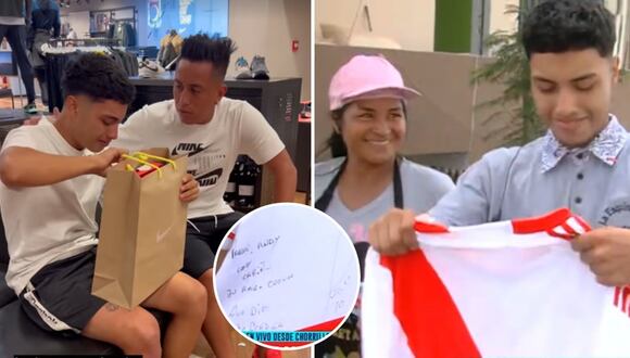 Christian Cueva vuelve a sorprender a hincha peruano