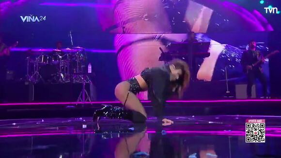 Anitta conquistó Viña del Mar y cautivó con 'Envolver'