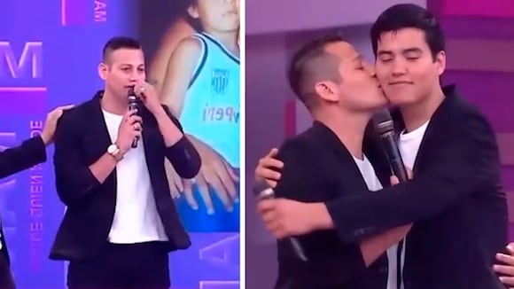 Luigi Carbajal se quiebra al presentar a su hijo en TV: “Serás el mejor productor musical”