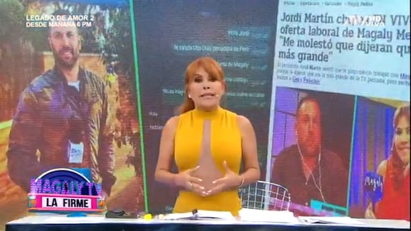 TROME | Magaly se enfrenta a Jordi Martín