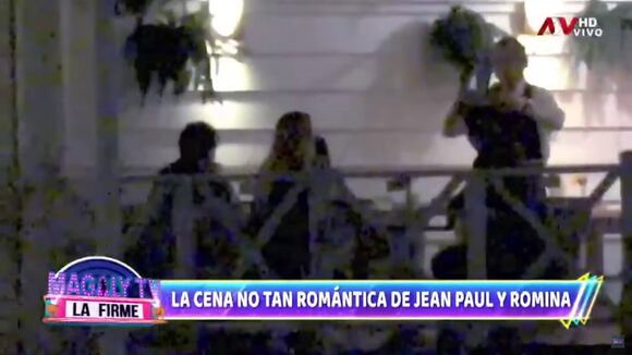 TROME | Cena entre Jean Paul Santa María y Romina Gachoy (Magaly Tv)