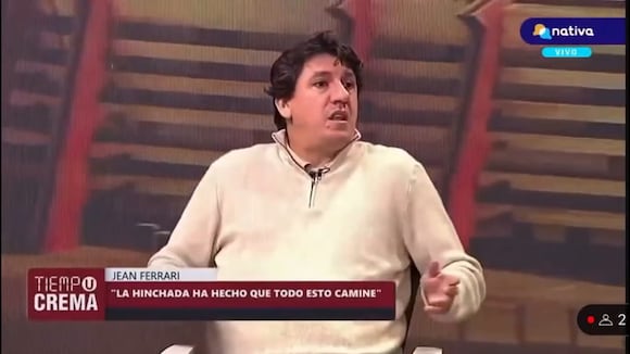 Jean Ferrari habló sobre su acercamiento con Yoshimar Yotún (Video : Nativa TV)