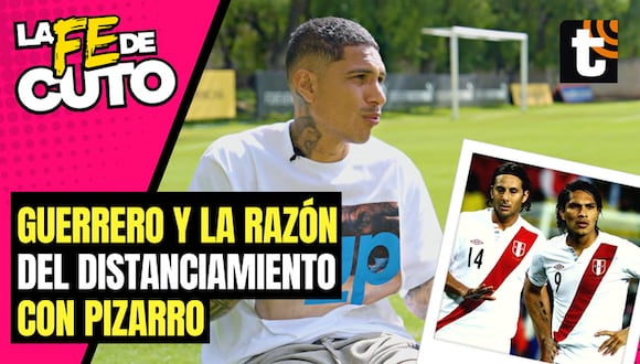 Guerrero nos cuenta acerca del distanciamiento que tiene con Claudio Pizarro