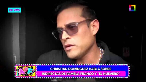 CORREO | Christian Domínguez le advierte al ‘Huevero’: Cobarde, no te ganes problemas por las puras