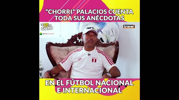 Chorri Palacios le habló a Paolo Guerrero sobre el retiro del fútbol. VIDEO: TROME