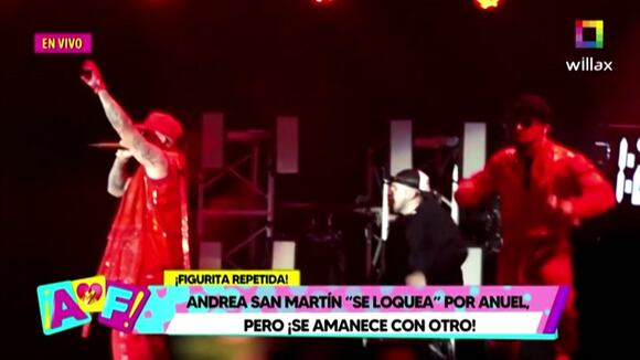 Trome|Andrea San Martín pasó la noche con su ex