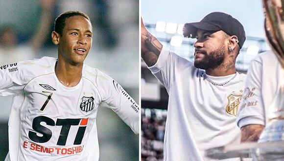 Neymar anuncia su regreso al Santos, el club de sus inicios