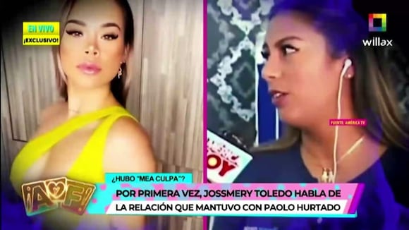 TROME | Jossmery Toledo terminó con Hurtado pero reconoce que la flechó: “El amor es ciego”