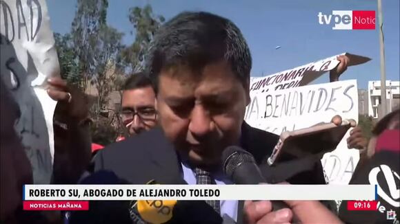 Abogado de Alejandro Toledo, Roberto Su