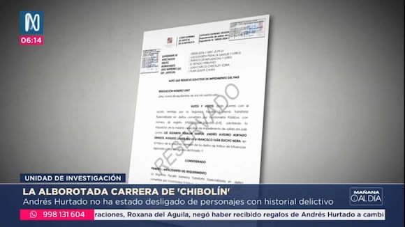 Digimin no logró ubicar a Andrés Hurtado y se desconoce su paradero. Video: Canal N