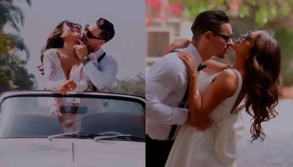 Melissa Paredes compartió su sesión de fotos con Anthony Aranda previo a su boda