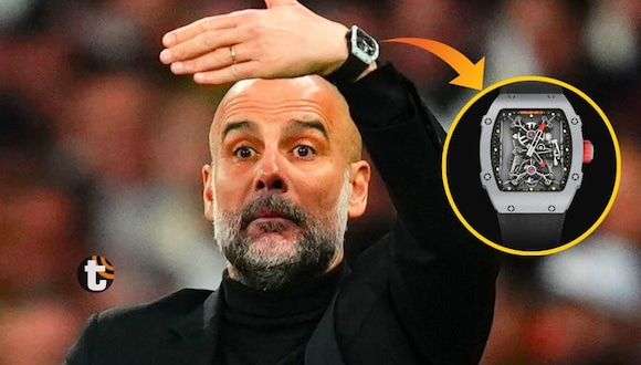 Así es el costoso reloj de Pep Guardiola