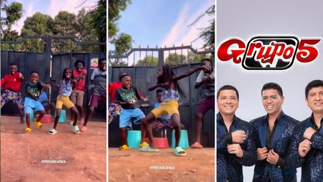 Niños africanos bailan ‘La culebrítica’ del Grupo 5 y se vuelven viral