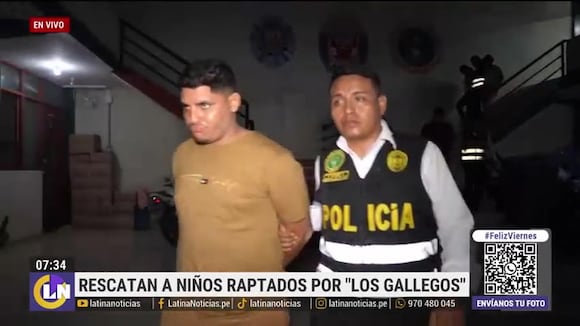 Capturan a miembros de 'Los Gallegos' en Trujillo: Habían secuestrado a seis niños