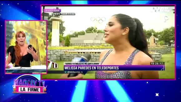 TROME | Magaly sobre invitación a Lunahuaná a Melissa Paredes (Magaly Tv)