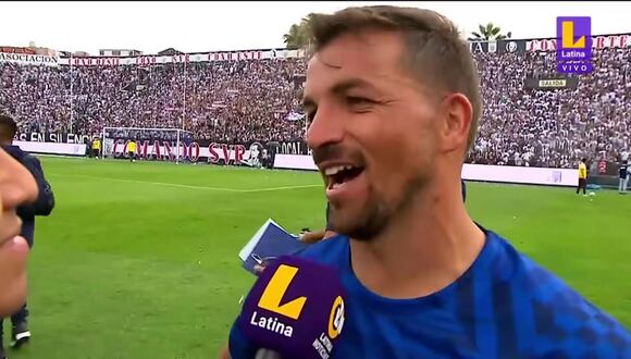 Gabriel Costa tras la victoria de Alianza Lima: "Dimos un lindo partido pero hay que seguir mejorando"