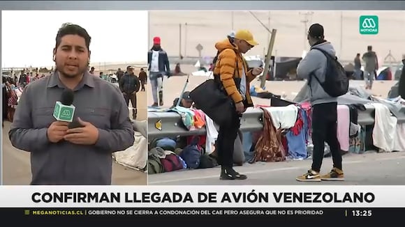Avión con 115 migrantes partió hacia Venezuela