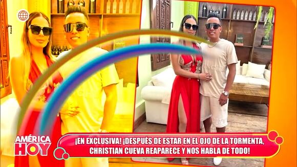 Christian Cueva reaparece en TV