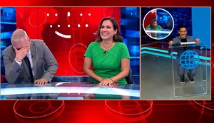 Mira la reacción de Günter Rave y Óscar Del Portal tras caída de Alvina Ruíz