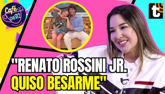 Café con la Chevez: Alessandra Fuller revela que Renato Rossini Jr. quiso besarla
