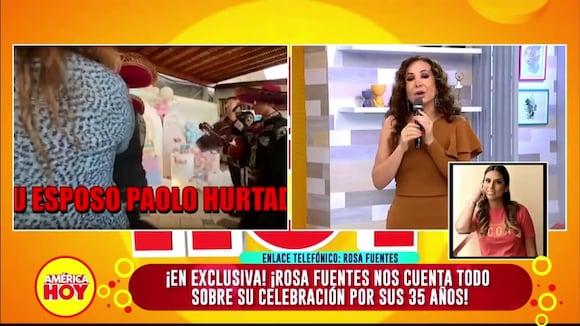 Paolo hurtado habría enviado mariachis a Rosa Fuentes