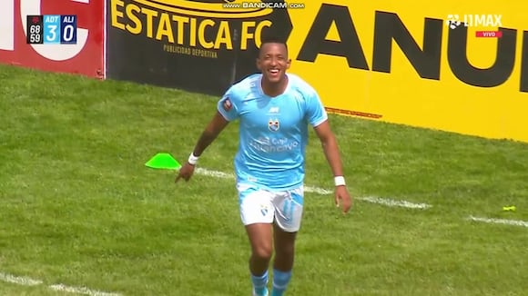 Jhonny Vidales marcó el 3-0 de ADT sobre Alianza Lima. (Video: L1 MAX)