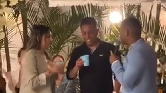 TROME |Christian Cueva es troleado en baby shower