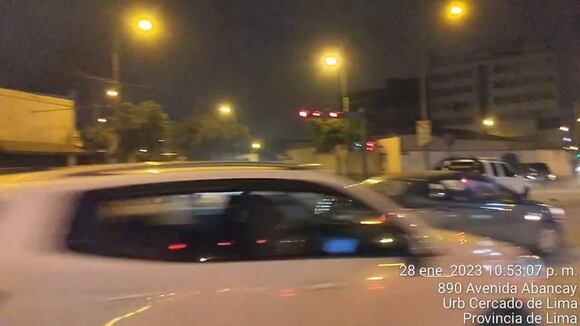 vandalismo en el centro de Lima