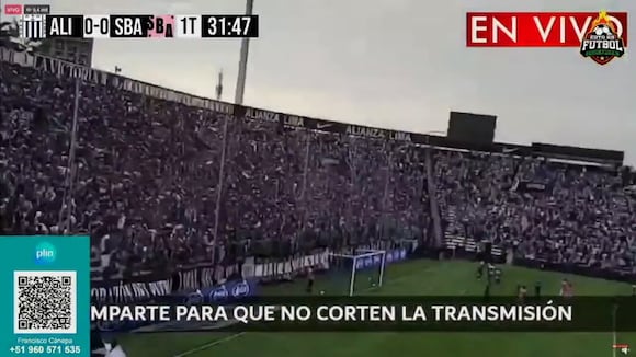 Alianza Lima vs. Sport Boys: Hernán Barcos marca el 1-0.
